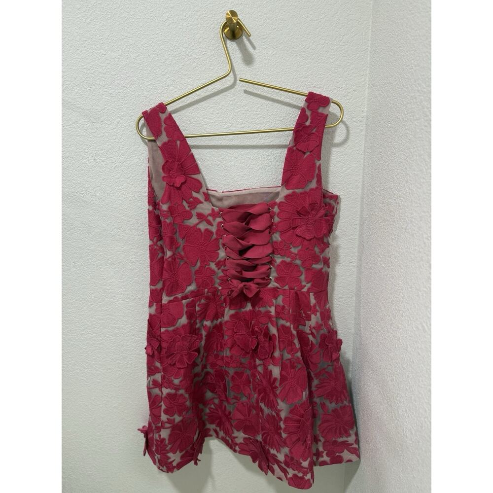 Helsi Belen 3D Appliqué Floral Mini Dress Womens Size XL - Picture 3 of 11